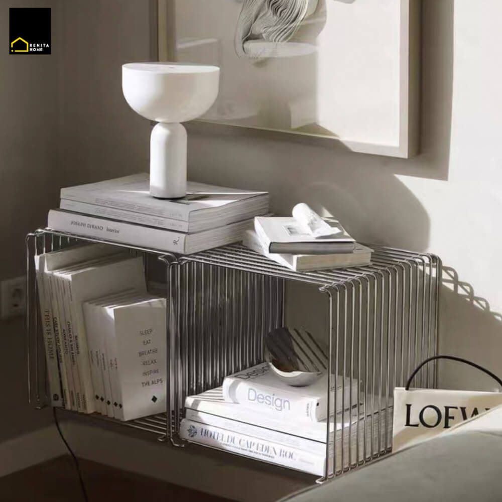 โต๊ะข้าง RENITA HOME รุ่น ADDY ขนาด 35X35X35 ซม. เหล็กอบสี สไตล์โมเดิร์น_5